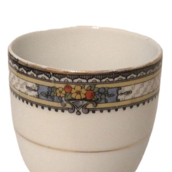 Noritake Lavista Porcelain Egg Cup Handpainted Japan Single Replacement Extra. - Picture 5 of 15
